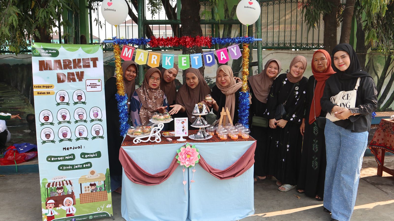 Market Day  MI Al-Huda Citatah Tanamkan Jiwa Wirausaha Sejak Dini