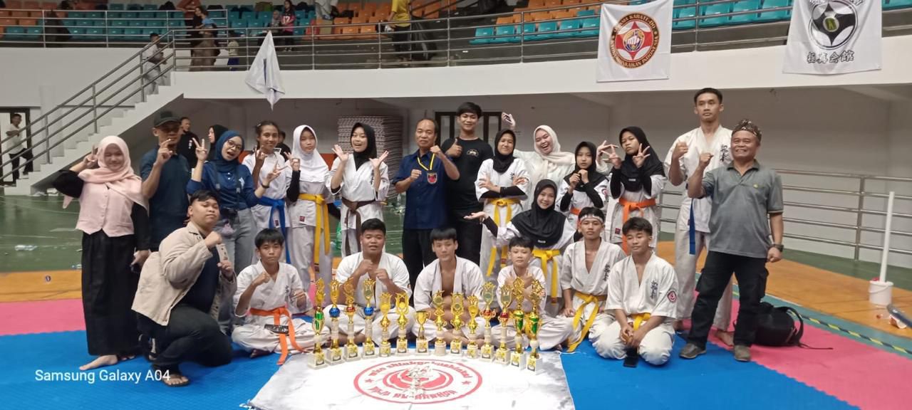 Ekstrakurikuler MI Al-Huda dan Al-Anshor Ikuti Kejurda Karate Woko Shinkyokushinkai Indonesia di Jonggol